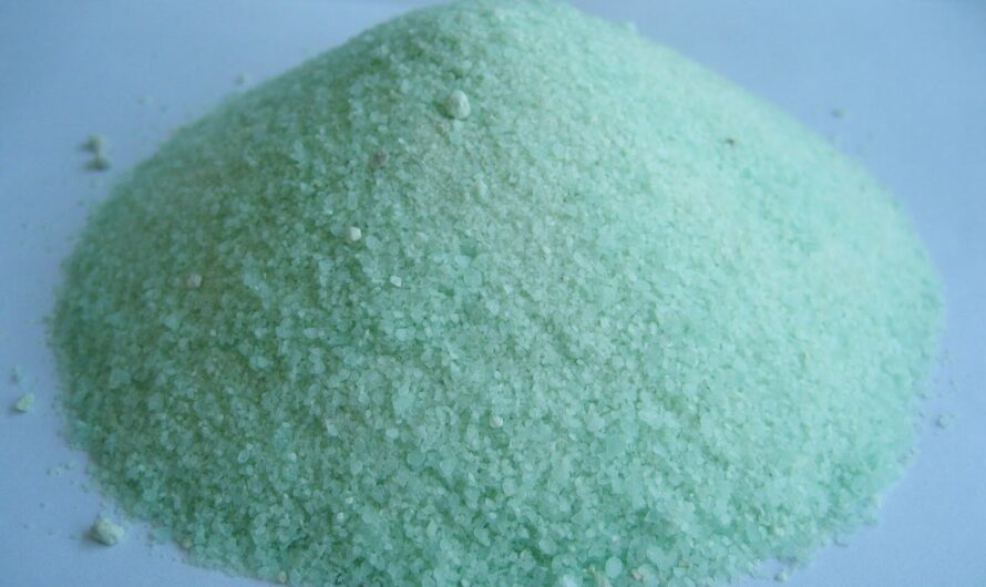 Ferrous Sulfate Market Is Driven By Improving Iron Deficiency Rates Globally